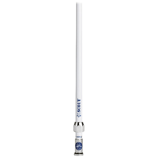 Scout Quick VHF Antenne 1,5 m - 3 dB med 5 m Kabel og FME/PL259 Stik