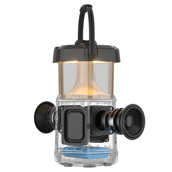 1852 Bordlampe m/bluetooth højttaler, IPX6 vandtæt