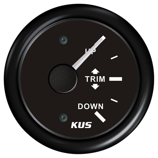 Kus trimindikator, sort 160-10ohm, 12/24V Mercury