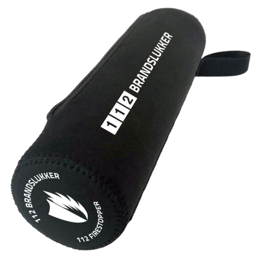 112 Brandslukker 400ml med Neopren Sleeve - Beskyttet mod Vejr & Vand