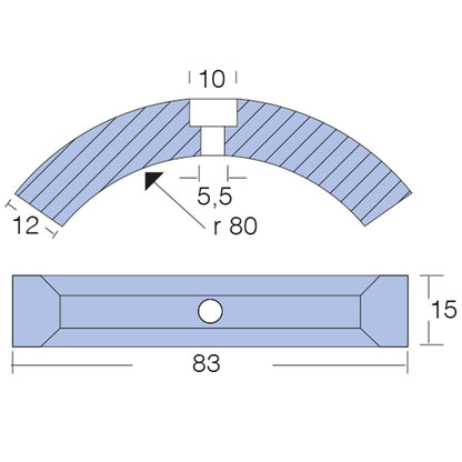 Tecnoseal Zinkanode volvo foldepropel (3858399)