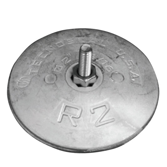 Tecnoseal Alu tallerken anode sæt Ø72mm 150g