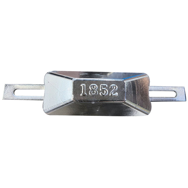 1852 Zinkanode 1kg, kasse med 10stk