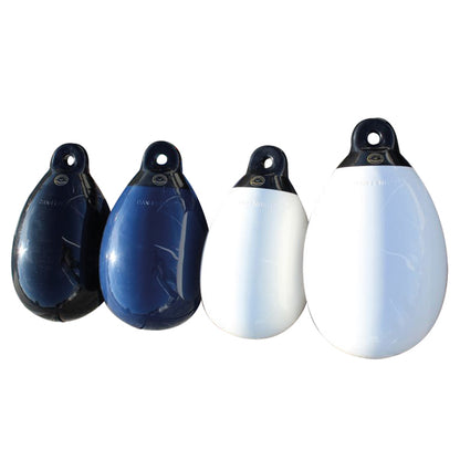 Dan-Fender 712 single øje hvid med sort top