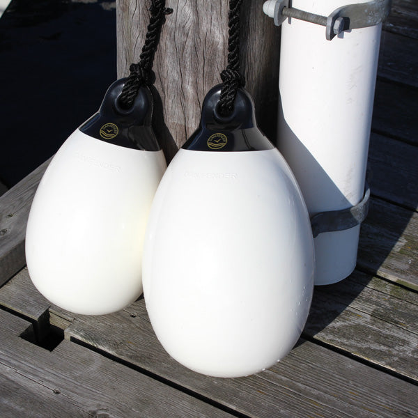 Dan-Fender 712 single øje marineblå med sort top