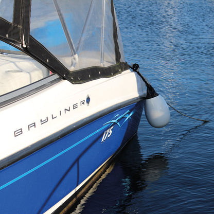 Dan-Fender 712 single øje marineblå med sort top