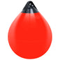 Polyform A3 jordbær fender 460x575mm rød med sort top