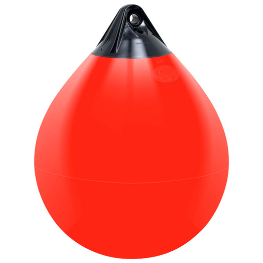 Polyform A4 jordbær fender 550x710mm rød med sort top