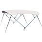 Bimini top 3-arm alu. rør Ø25mm hvid l180 b210-220 h110cm