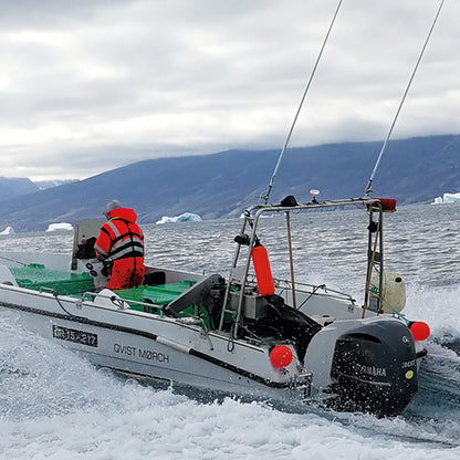 1852 Sort Targabøjle for jolle rør Ø40/32mm B: 1,5-2,25m