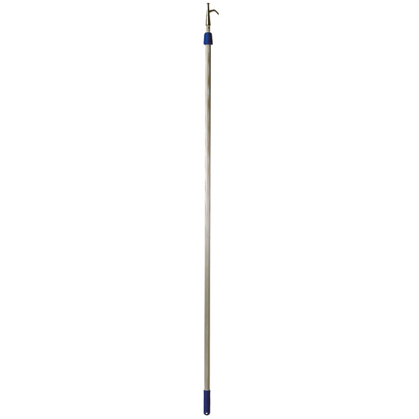 Bådshage teleskop fast krog eloxeret alu. 200-380cm