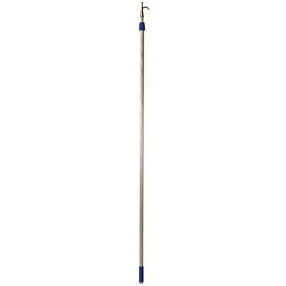 Bådshage teleskop fast krog eloxeret alu. 200-380cm