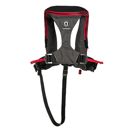 Crewsaver Crewfit 180N Pro Harness, Sort/Rød