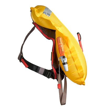 Crewsaver Crewfit 180N Pro Harness, Sort/Rød