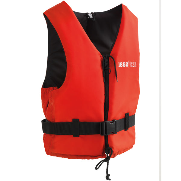 1852 svømmevest iso 50N active rød/sort 90+ kg