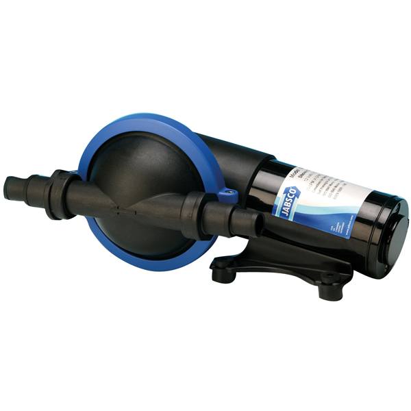 Jabsco membranpumpe 24V, 16lpm med 19mm studs