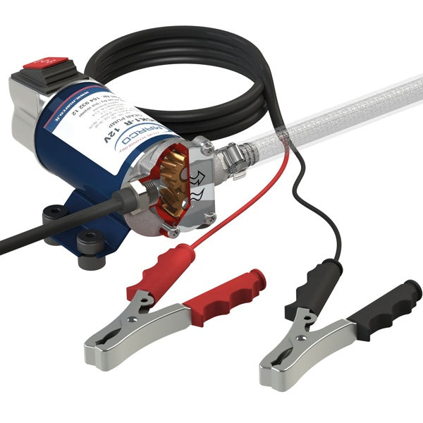 Oliepumpe 24V. up3. olieskift kit med kontakt