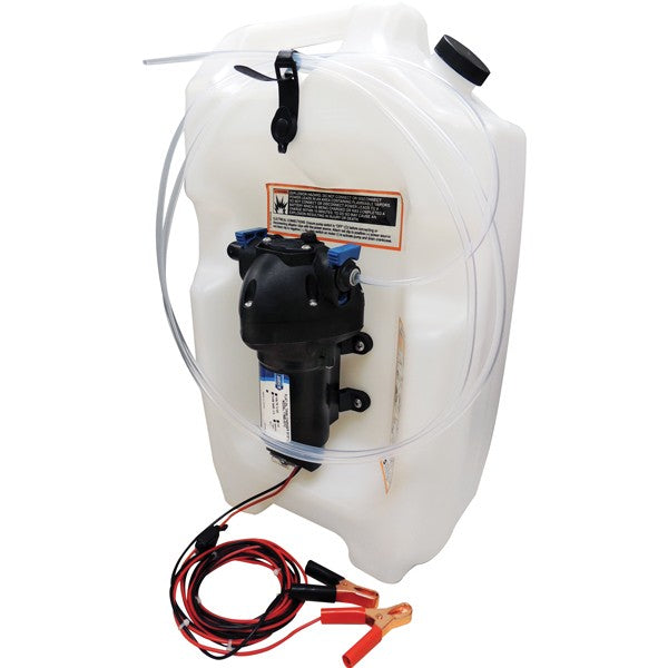 Jabsco oliepumpe 12V med 13l tank