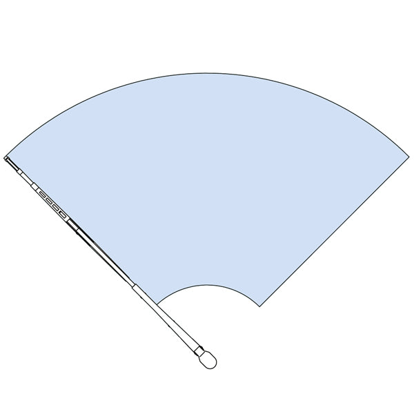 Roca W12 viskerarm sort 476-612mm