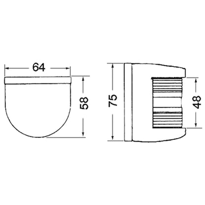 Lanterne bagbord RF 316