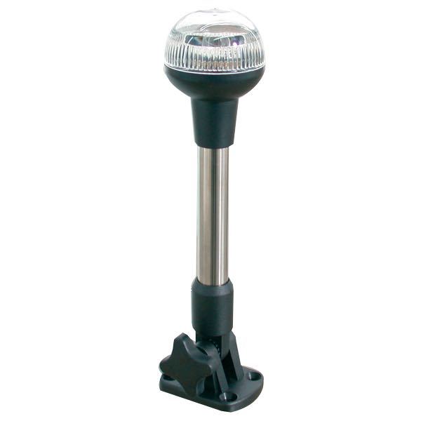 Lanternemast 12V 10W l-235mm