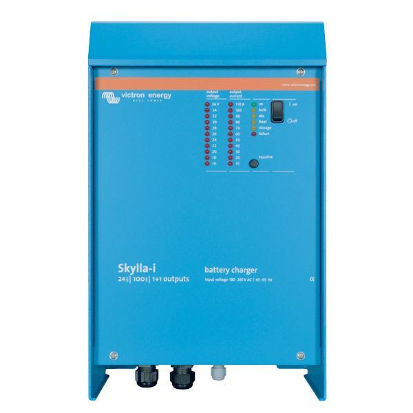Victron Skylla-I lader 24V 100Amp 1 + 1 grp.