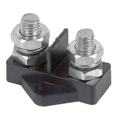 BEP samleblok sort dobb. 10mm