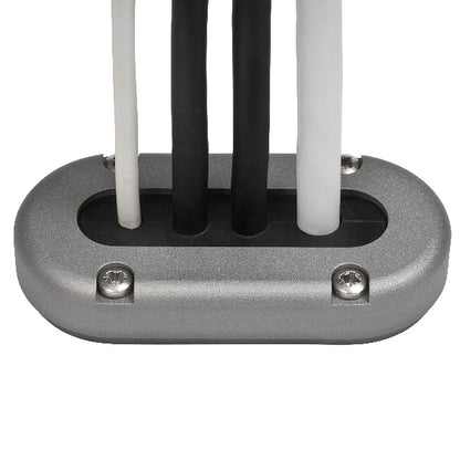 ScanStrut Dæksgennemføring til 4 x <15mm ledninger, Alu