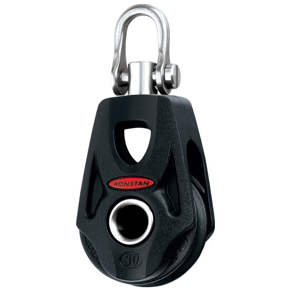Ronstan Orbit enkeltblok med sv & hunds.