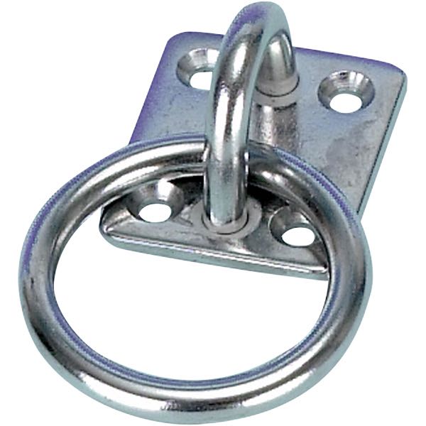 Monterings øje m. ring 8mm RF 316