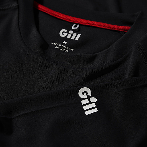 Gill UV011 Men's UV Tec T-Shirt Lang Sort Str L