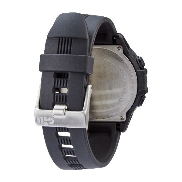 Gill Stealth Racer ur, sort rem