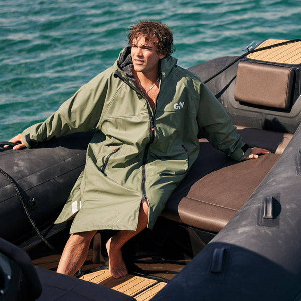 Gill 5024 Aqua Parka jakke grøn str. S