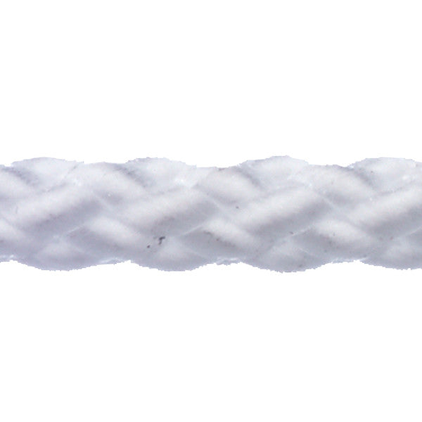 Robline Polyester 8 Allroundline, 4mm Hvid  - 1 mtr