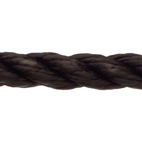 Robline Cormoran Fortøjningsline, 8mm Sort  - 1 mtr