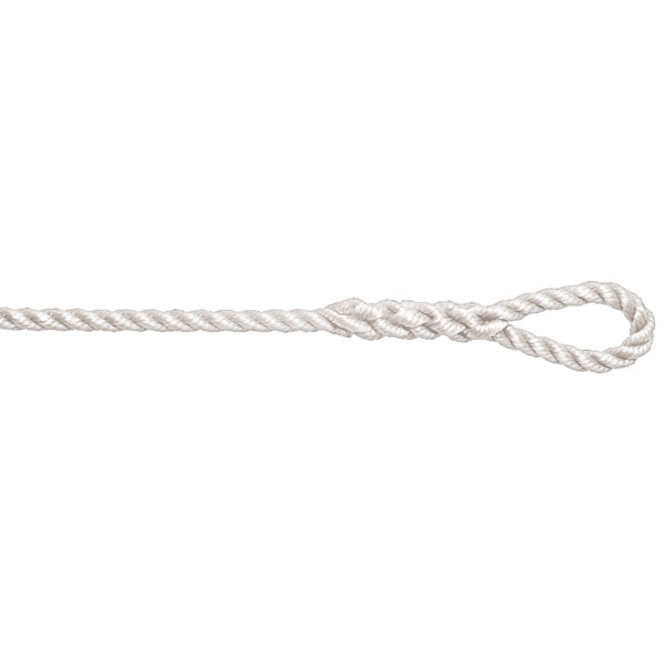 Robline Twisted fenderline 6mm fortøjning 40mm Hvid 2m