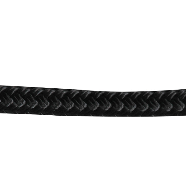 Robline fortøjning dobbelt flettet sort 16mm 15m