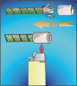 Krympeflex 4cm. Ø10- 19mm