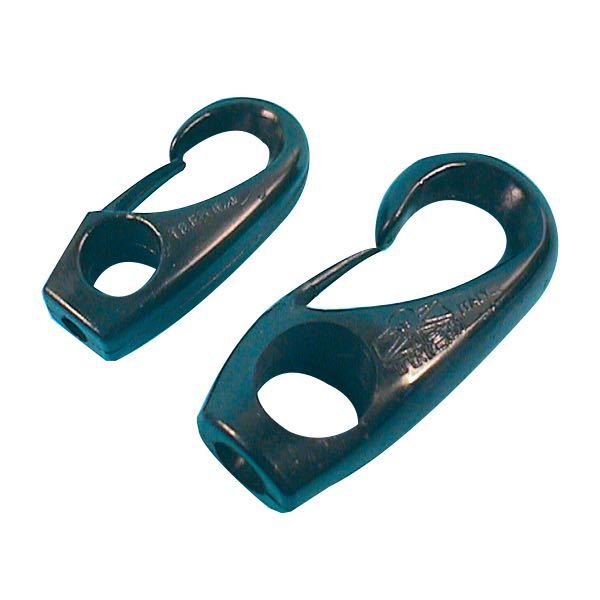Nylonkrog sort 8mm 4stk