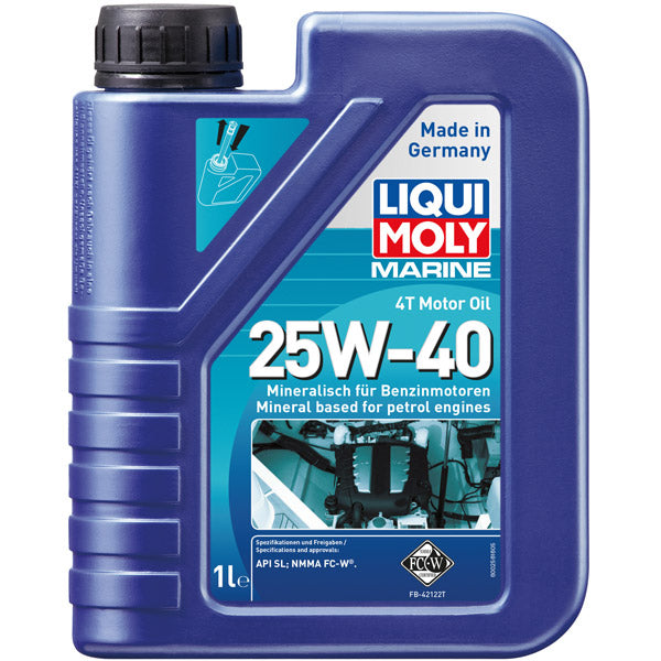 Liqui moly marine 4T motor olie 25W-40 1l