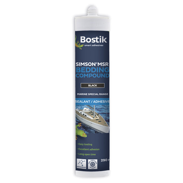 Simson msr bc sort 290 ml, lim og tætningsmasse
