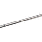 Kølskinne RF stål 19mm halv rund, 2,5m
