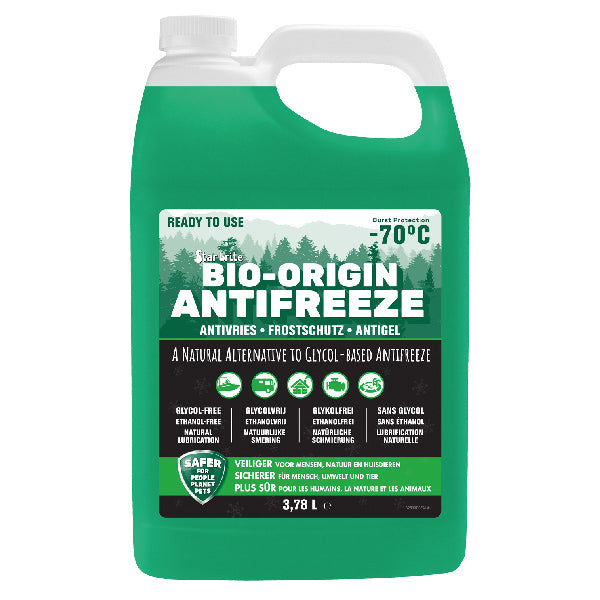 Star Brite BIO-ORIGIN Frostvæske -70° 3800 ml - Miljøvenlig Vinterbevaring Båd