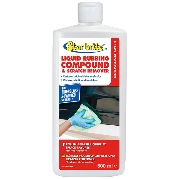 Star Brite flydende rubbing heavy duty 473 ml.
