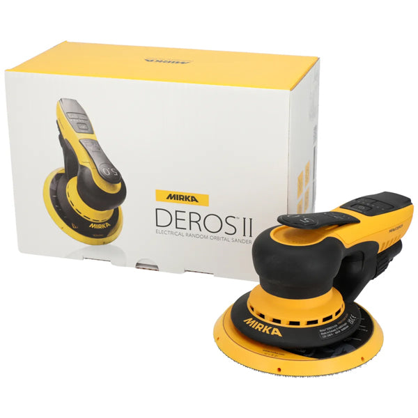Mirka elslibemaskine deros II 650cv 400w Ø150mm - 5.0mm