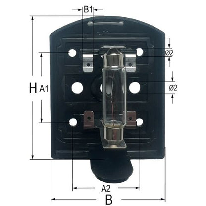 Lanternesæt Hvid "Croce del Sud"