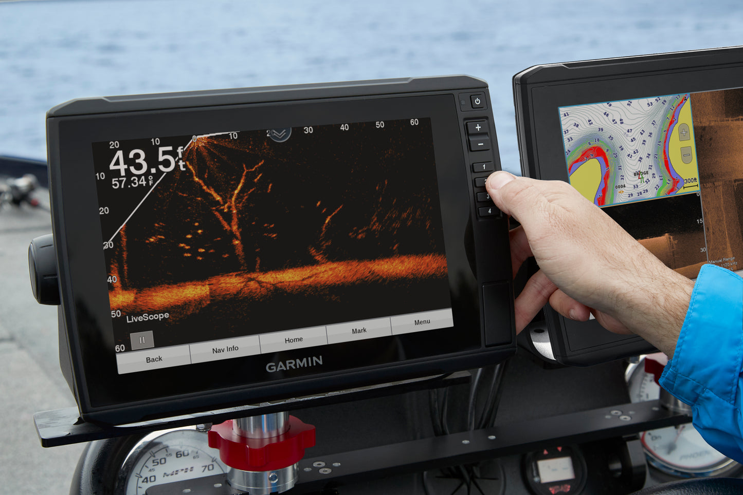 Garmin ECHOMAP Ultra 102sv uden Transducer