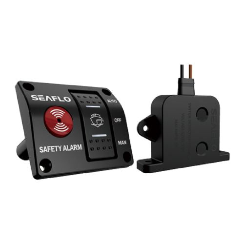 Seaflo Elektronisk Niveaukontakt Kombipakke - Auto/Off/Manuel med Alarm