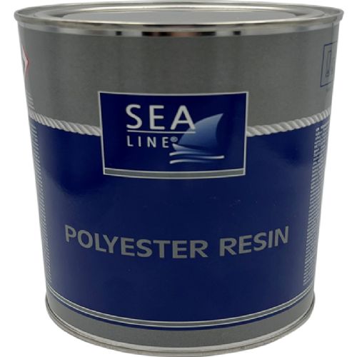 Sea-Line Polyester Resin - Glasfiberreparation og Overfladeforstærkning