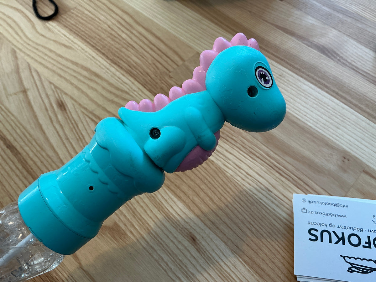 Sæbebobbel dino 47 cm, 4 ass, 16 stk/display